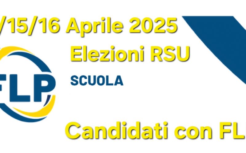 Elezioni RSU Scuola 14/15/16 Aprile 2025