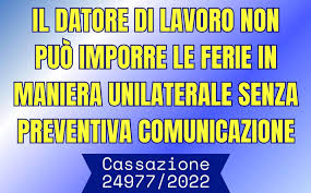 FERIE NON GODUTE PERSONALE SUPPLENTE