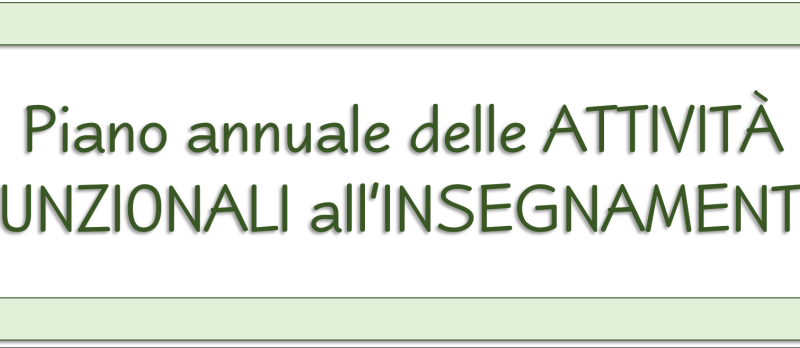 TERMINE DELLE LEZIONI E IMPEGNI DEI DOCENTI