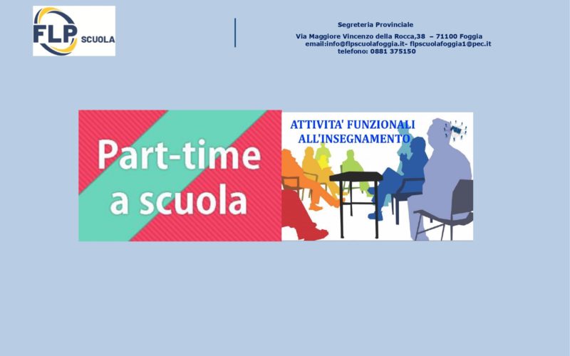 DOCENTE IN PART-TIME