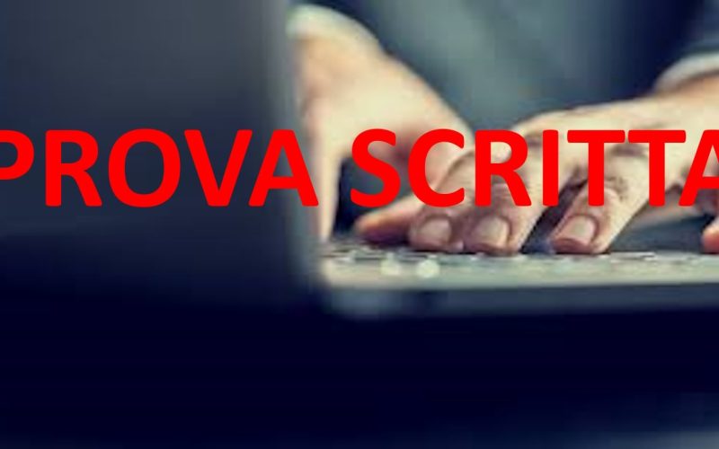 DATE PROVE SCRITTE CONCORSO PNNR 3